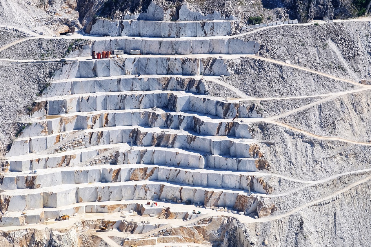 tuscany, nature, quarry