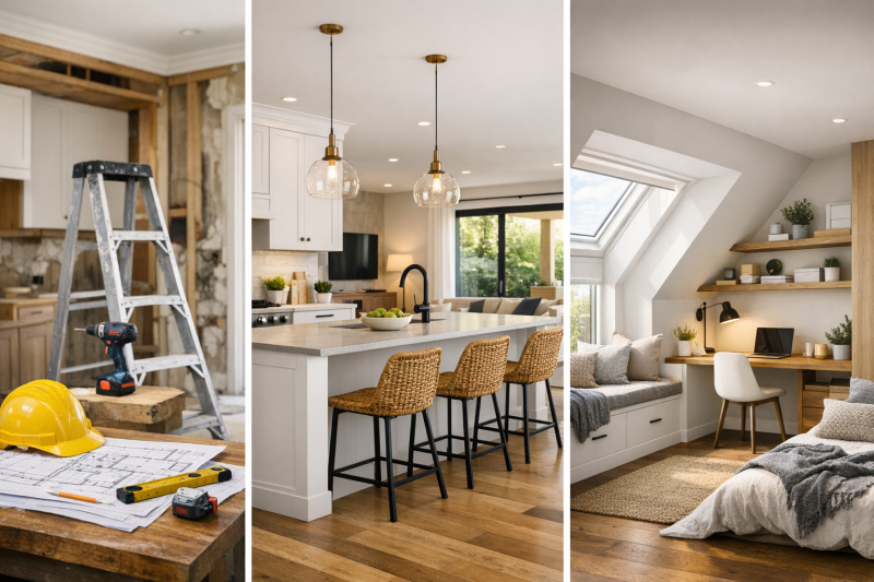 Immobilienwertsteigernde Modernisierungen und Raumkonzepte