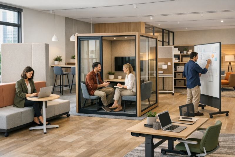 Flexible Raumkonzepte: Schnell realisierbare Flächenlösungen für wachsende Gewerbeimmobilien