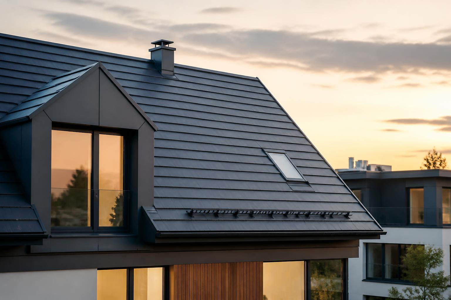 Moderne Dachgestaltung für Haus und Gewerbe: Funktion trifft auf zeitgemäße Optik